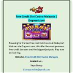 free credit online slot malaysia